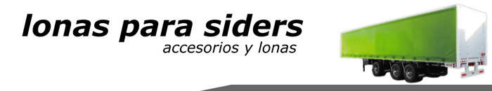 lonas y accesorios para siders